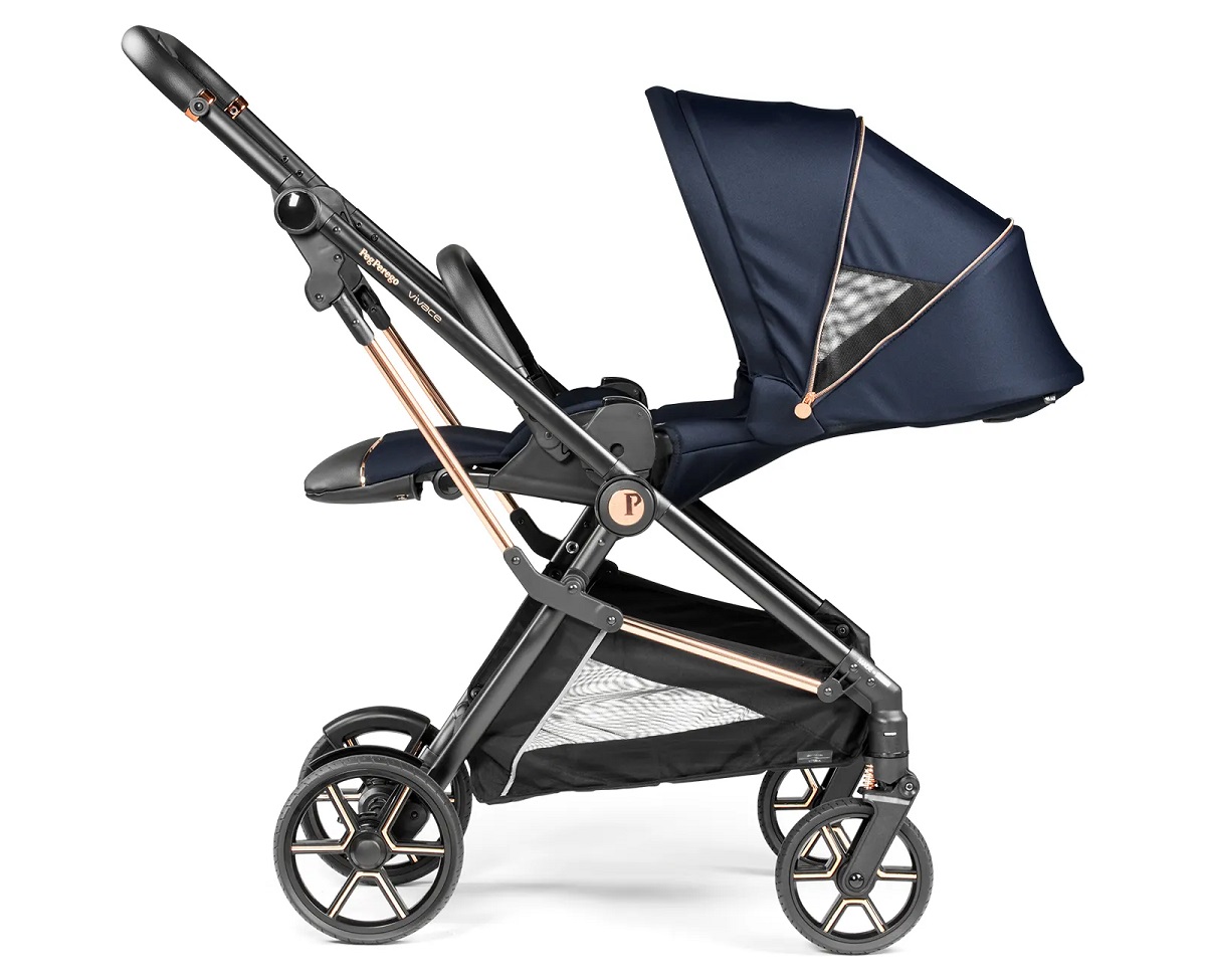 Peg Perego New Vivace Travel Sistem Bebek Arabası Blue Shine