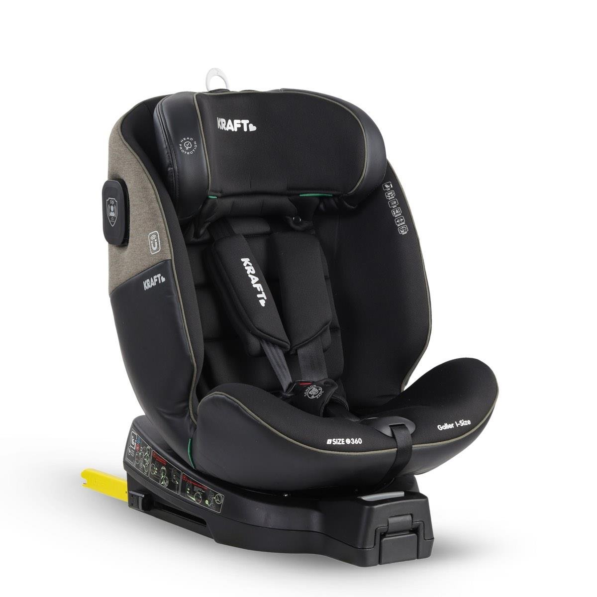 Kraft Galler i-size 40-150 cm 0-36 Kg Oto Koltuğu Yeşil