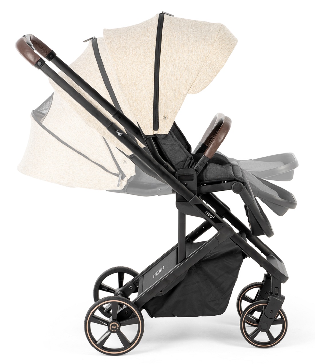 Bagi Neo 2 Travel Sistem Bebek Arabası Beige