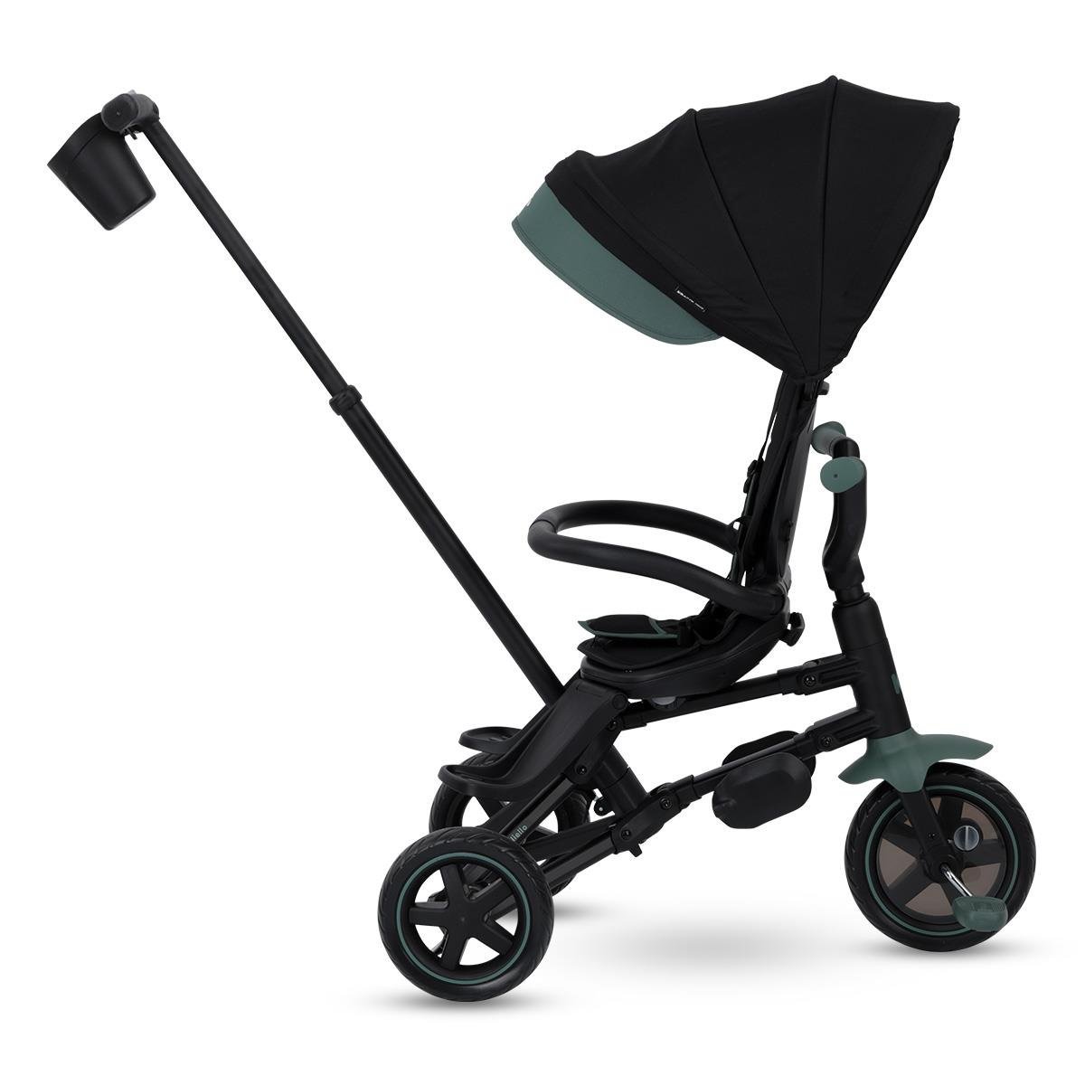 Kraft Nova Niello QPlay 6 in 1 Katlanır Bisiklet Yeşil