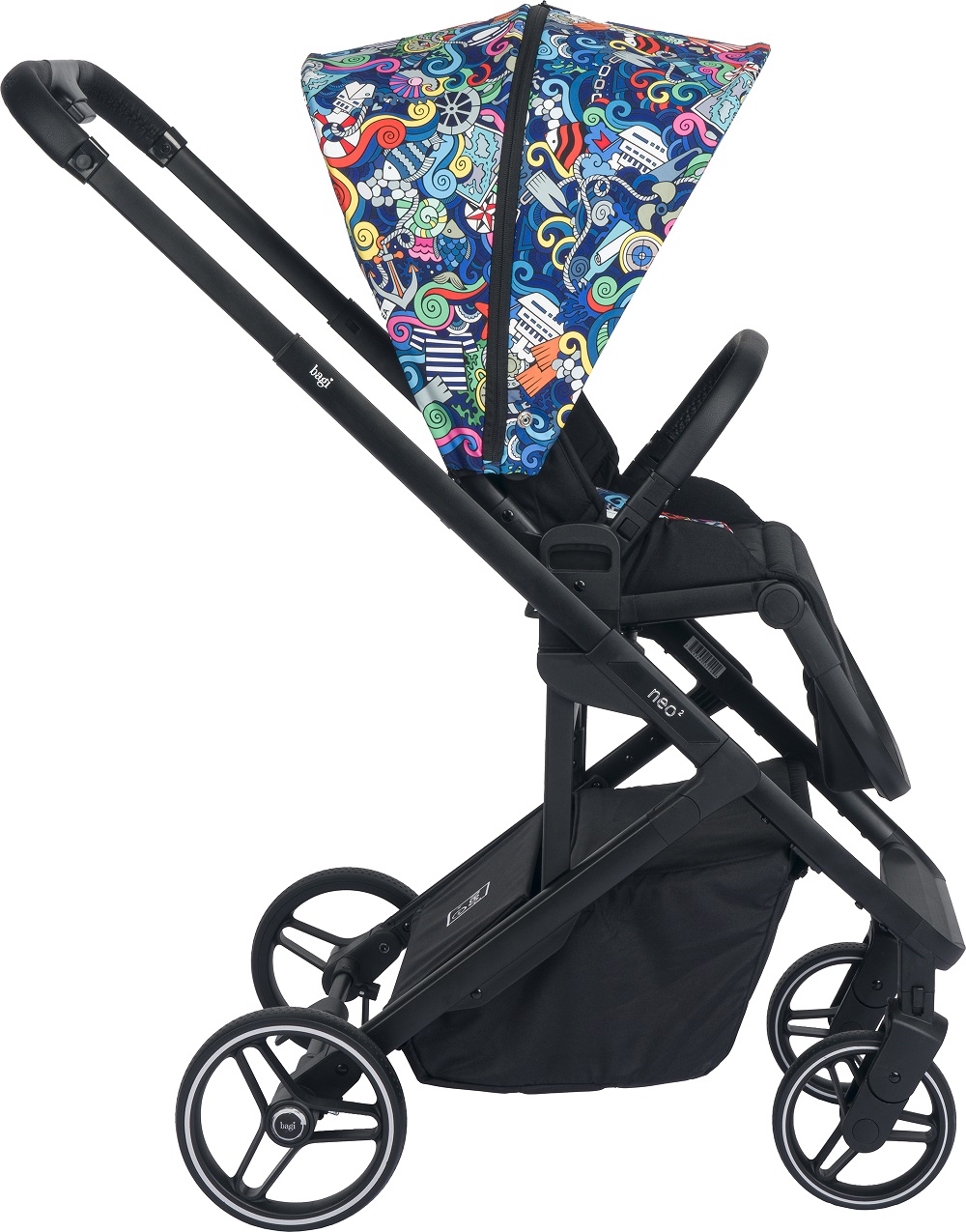 Bagi Neo 2 Travel Sistem Bebek Arabası Multi Color