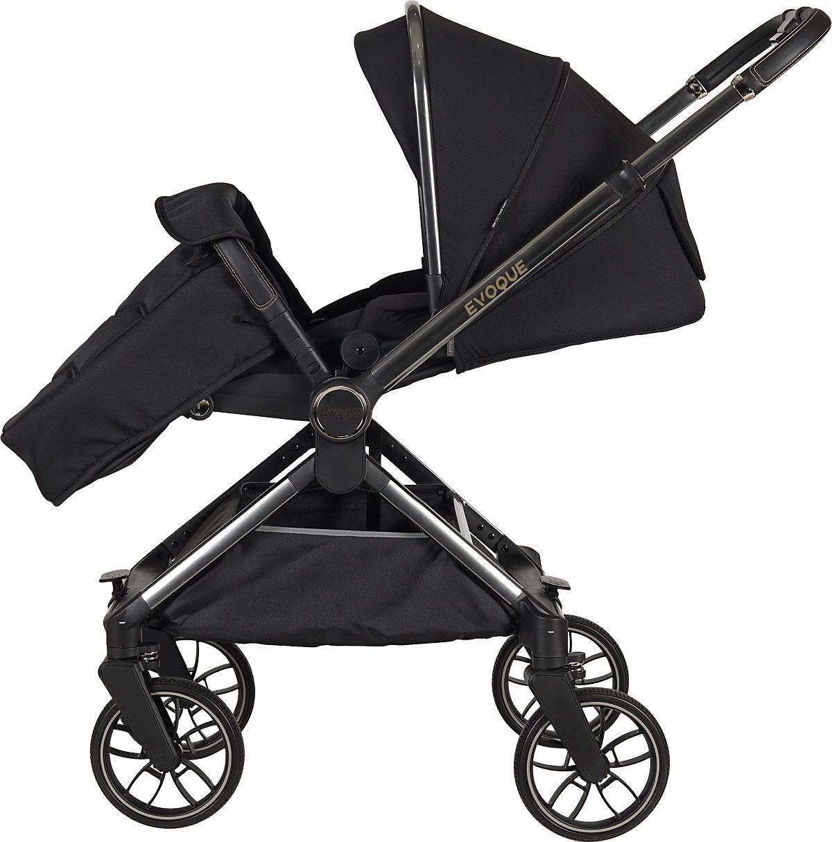 Prego Evoque 2425 İ-Size Travel Bebek Arabası Siyah