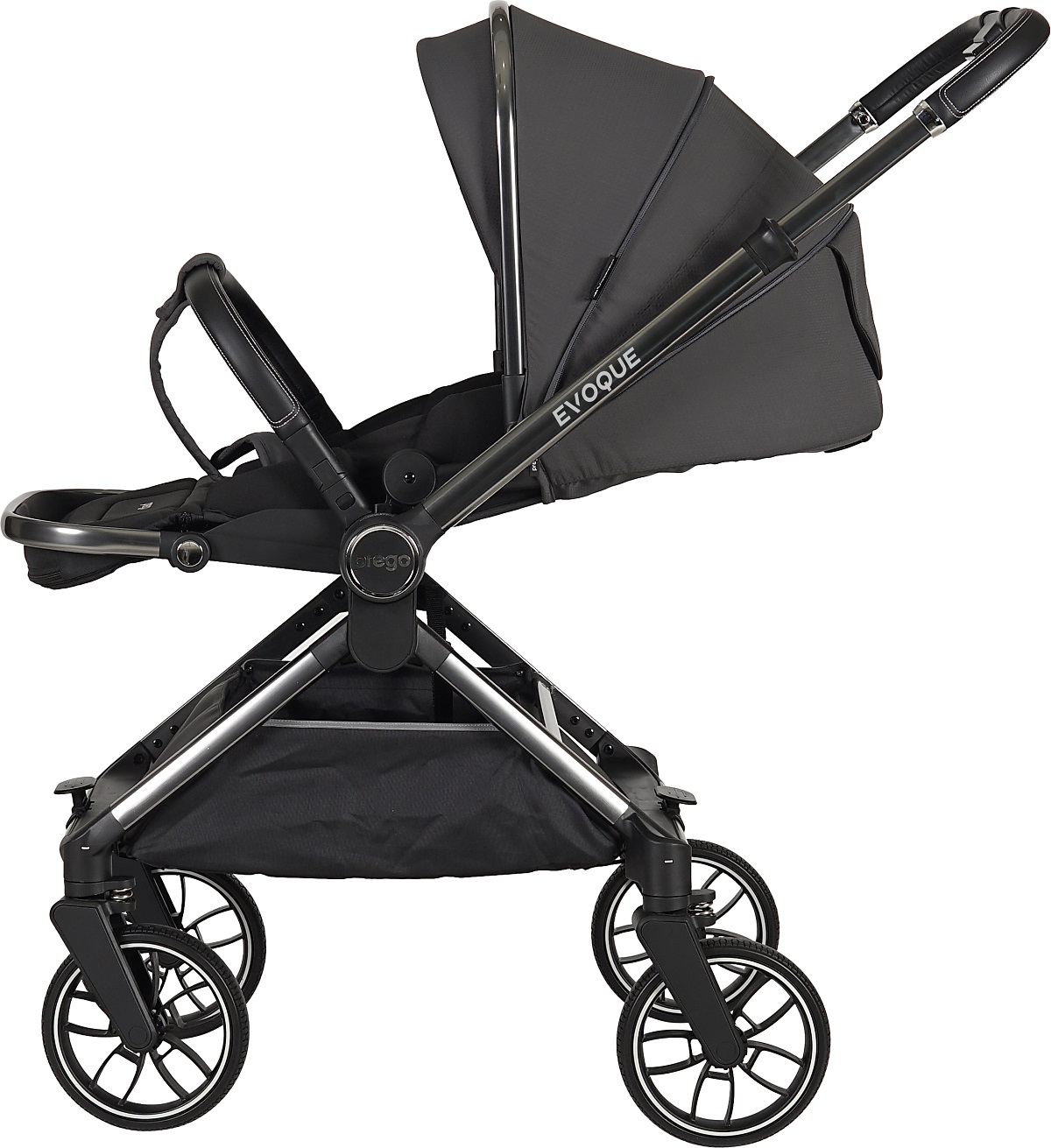 Prego Evoque 2425 İ-Size Travel Bebek Arabası Gri
