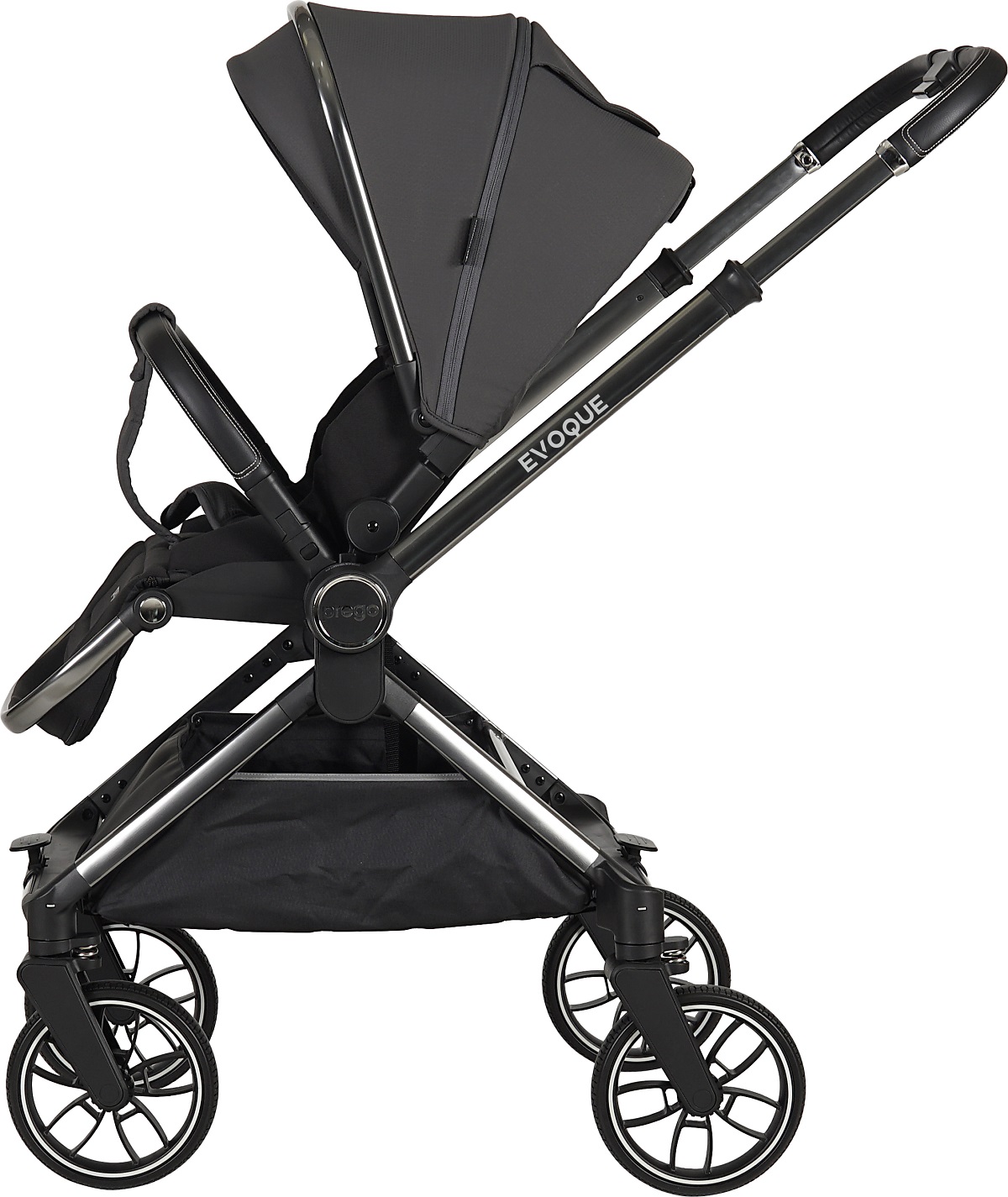 Prego Evoque 2425 İ-Size Travel Bebek Arabası Gri