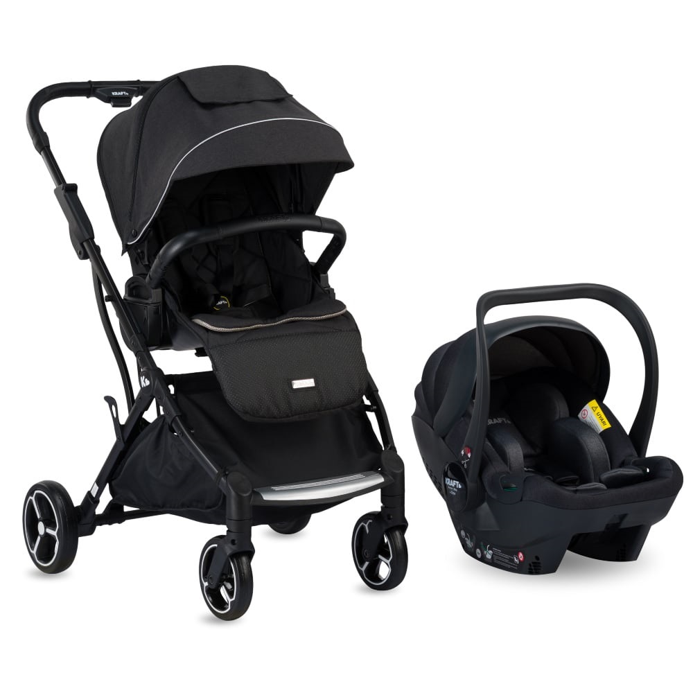 Kraft Juno i-Size Travel Sistem Bebek Arabası Siyah