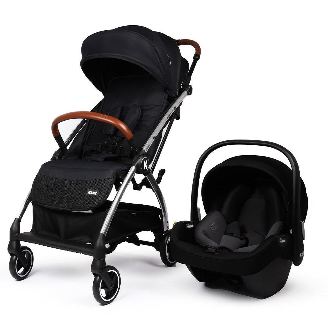 Kanz Xflip Autofold Travel Sistem Bebek Arabası Deeply Black
