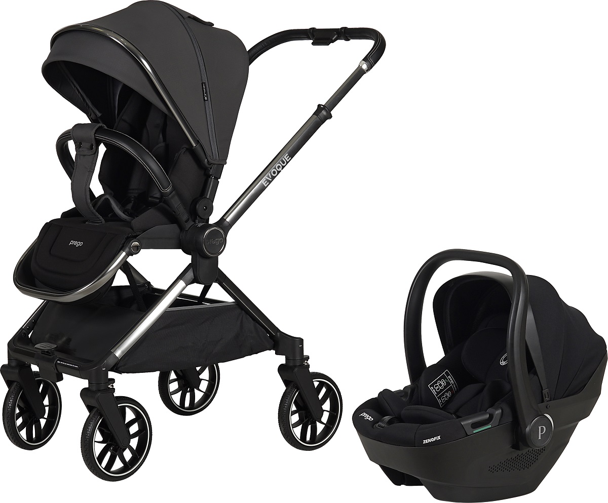 Prego Evoque 2425 İ-Size Travel Bebek Arabası Gri
