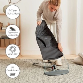 BabyBjörn Balance Bliss Ana Kucağı Cotton Anthracite