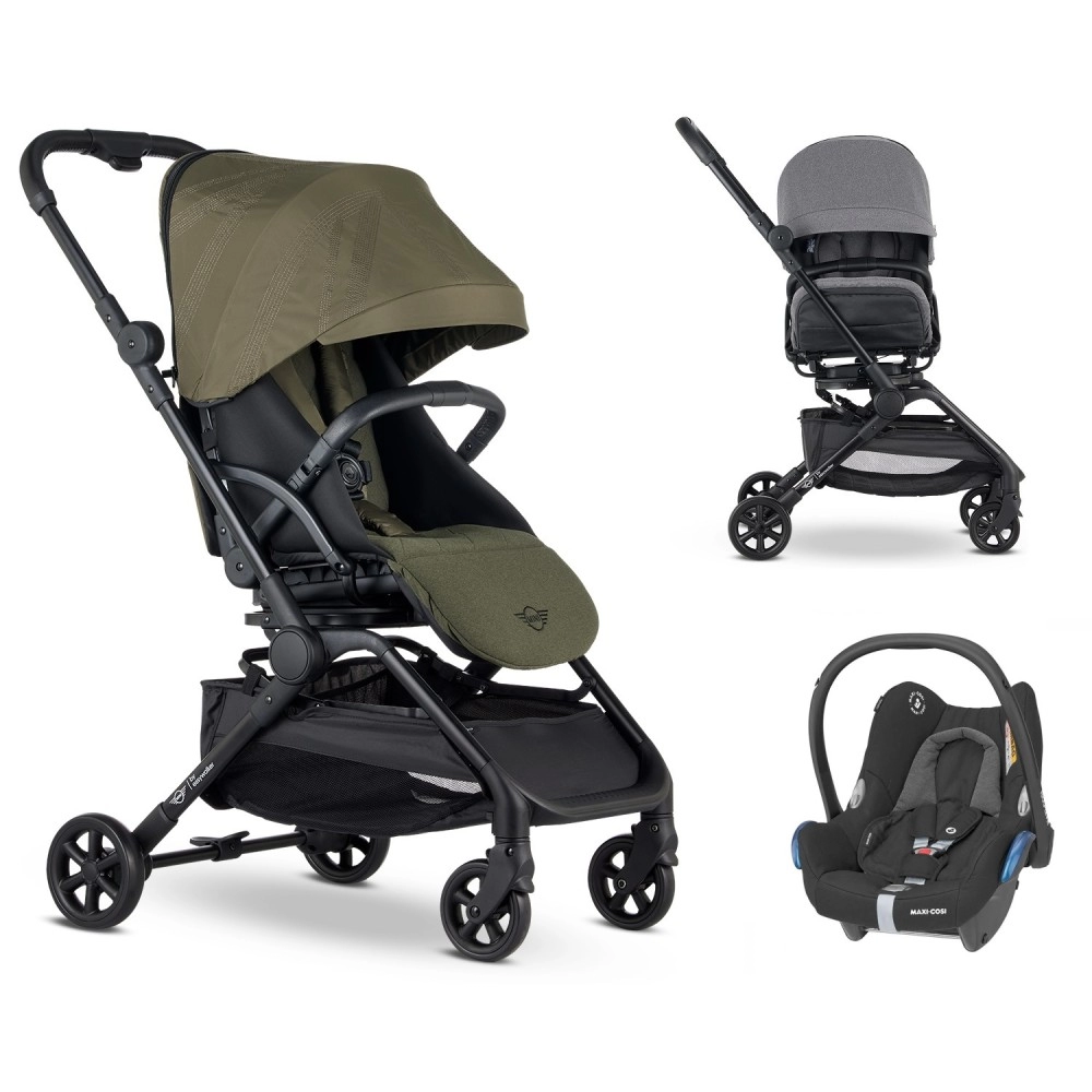 Mını By Easywalker Buggy Turn + Maxi Cosi Cabriofix Travel Sistem Bebek Arabası