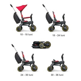 Doona Liki Trike S3 Ebeveyn Kontrollü Katlanabilir Bisiklet