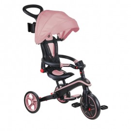 Globber Explorer 4in1Katlanabilir Trike Bisiklet Pastel Pembe