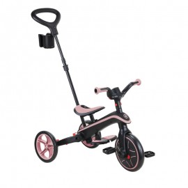 Globber Explorer 4in1Katlanabilir Trike Bisiklet Pastel Pembe