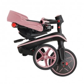 Globber Explorer 4in1Katlanabilir Trike Bisiklet Pastel Pembe