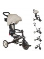 Globber Explorer 4in1Katlanabilir Trike Bisiklet Koyu Bej