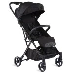 Kraft Balear Kabin Boy Bebek Arabası Siyah Chrome