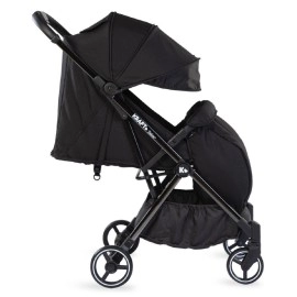 Kraft Balear Birleşip Ayrılabilen İkiz Kabin Boy Bebek Arabası Siyah-Champane