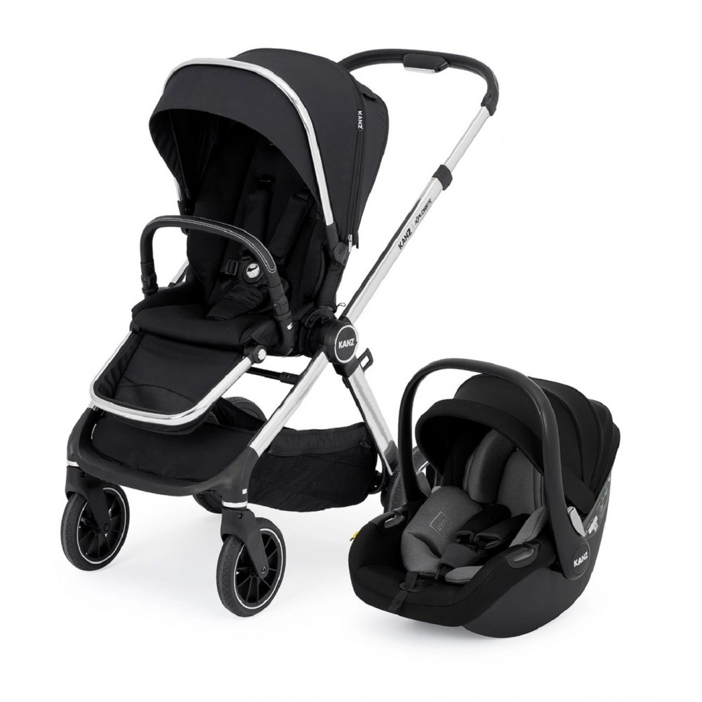 Kanz Explorer Autofold Travel Sistem Bebek Arabası Cole Black