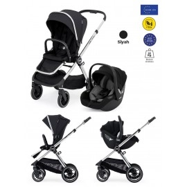 Kanz Explorer Autofold Travel Sistem Bebek Arabası Cole Black