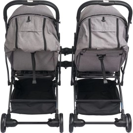 Pierre Cardin Vovo Birleşip Ayrılan ikiz Kabin Boy Bebek Arabası