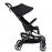 Kraft Carbon Kabin Boy  Bebek Arabası Siyah Silver