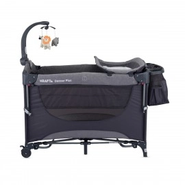 Kraft Denver Plus Anne Yanı Oyun Parkı 63x105 cm Koyu Gri