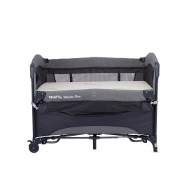 Kraft Denver Plus Anne Yanı Oyun Parkı 63x105 cm Koyu Gri