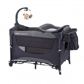 Kraft Denver Plus Anne Yanı Oyun Parkı 63x105 cm Koyu Gri