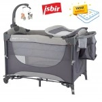 Kraft Denver Plus Anne Yanı Oyun Parkı 63x105 cm Açık Gri