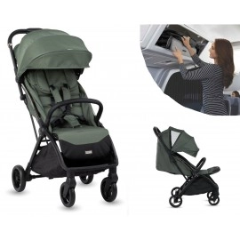 Kraft Flash Tek Elle Kapanıp Açılabilir Kabin Boy Bebek Arabası Yeşil
