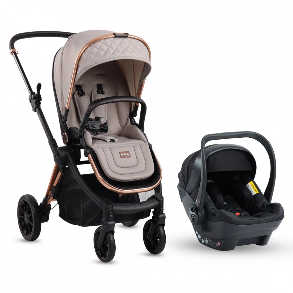 Kraft Napoli PR Travel Sistem Bebek Arabası Bej Kraft Napoli PR Travel Sistem Bebek Arabası Bej