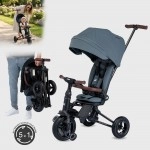 Kraft Nova Deluxe Qplay 5 in 1 Kaltanır Bisiklet Gri