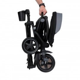 Kraft Nova Niello QPlay 6 in 1 Katlanır Bisiklet Gri