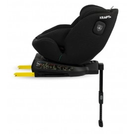 Kraft Prince Fix İ-size (40-150 Cm) 0-36 Kg Oto Koltuğu Siyah