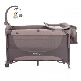 Kraft Tiger Plus Anne Yanı Oyun Parkı 70x120 cm Bej
