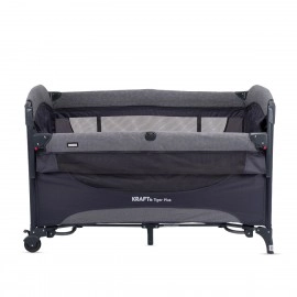 Kraft Tiger Plus Anne Yanı Oyun Parkı 70x120 cm Gri