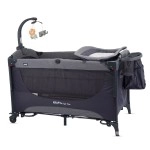 Kraft Tiger Plus Anne Yanı Oyun Parkı 70x120 cm Gri