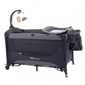 Kraft Tiger Plus Anne Yanı Oyun Parkı 70x120 cm Gri