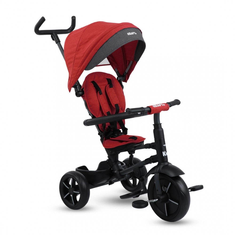 Kraft Rito Star 6 in 1 Katlanabilir Bisiklet Koyu kırmızı