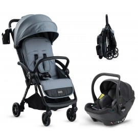 Kraft Star Kabin Boy Travel Sistem Bebek Arabası Gri
