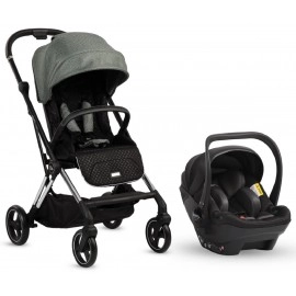 Kraft Tokyo Plus 360 Dönebilen Travel Sistem Bebek Arabası Siyah Yeşil