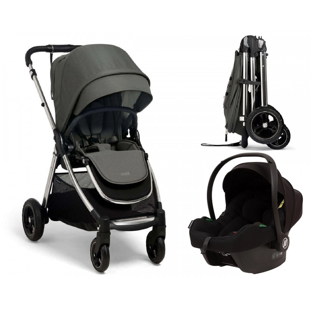 Mamas Papas Flip XT 3 Cosmo Travel Sistem Bebek Arabası Harbour Grey