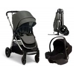 Mamas Papas Flip XT 3 Cosmo Travel Sistem Bebek Arabası Harbour Grey