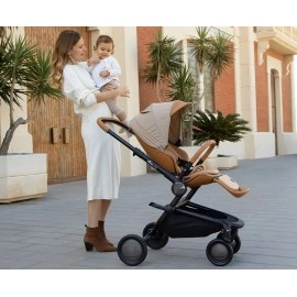 Mima Creo Travel Sistem Bebek Arabası Mocha