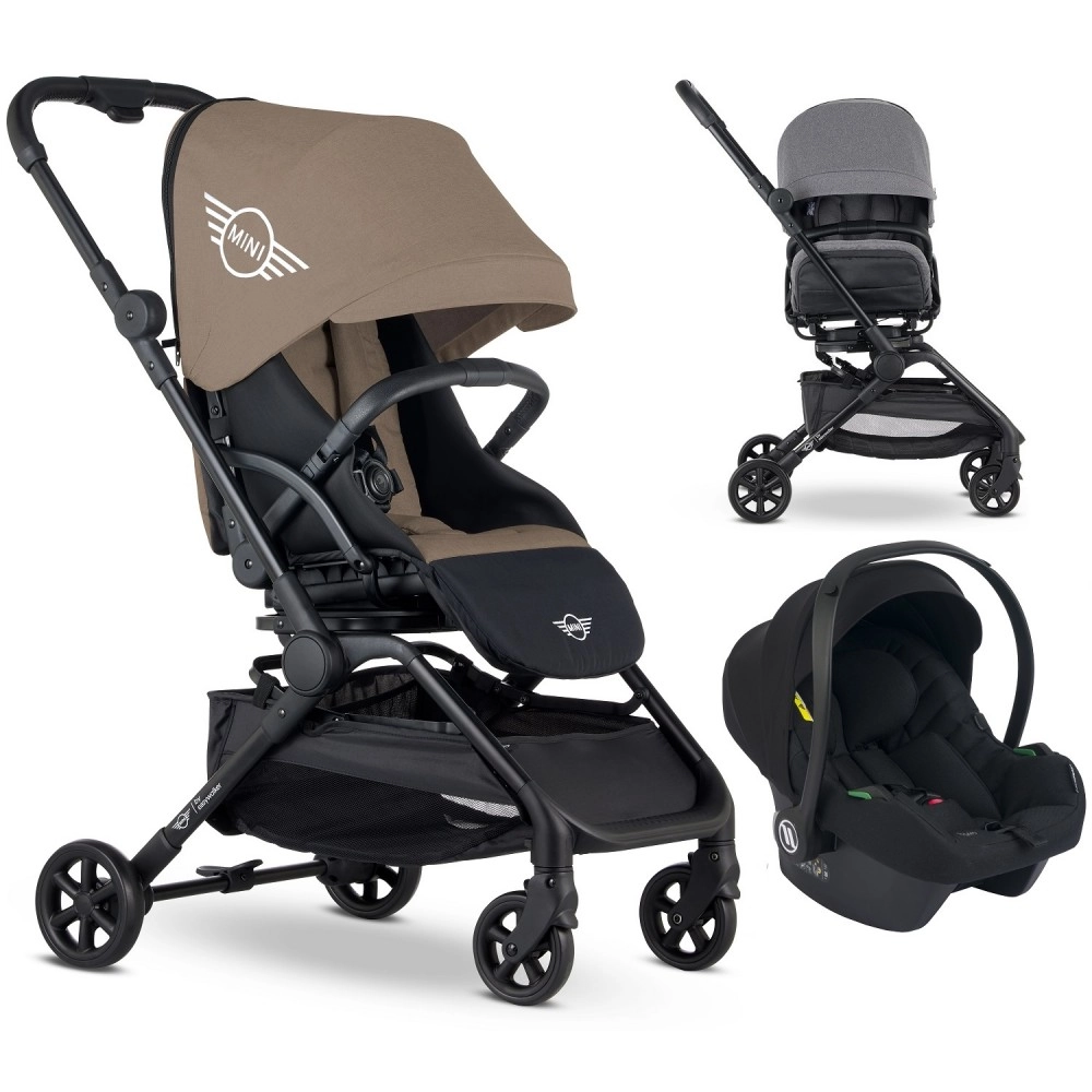 MINI by Easywalker Buggy TURN² Cosmo Travel Sistem Bebek Arabası Camden Mocha