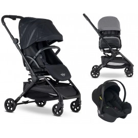 MINI by Easywalker Buggy TURN² Cosmo Travel Sistem Bebek Arabası Oxford Black