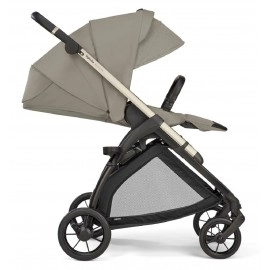 Inglesina Electa Tek El Tek Hamle ile Katlanıp Açılan Çift Yön Travel Sistem Bebek Arabası Battery Beige