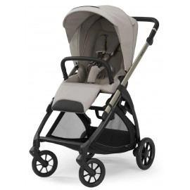Inglesina Electa Tek El Tek Hamle ile Katlanıp Açılan Çift Yön Travel Sistem Bebek Arabası Battery Beige