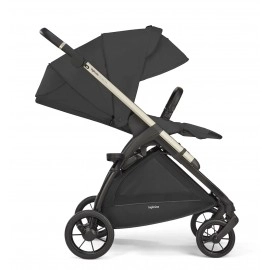 Inglesina Electa Tek El Tek Hamle ile Katlanıp Açılan Çift Yön Travel Sistem Bebek Arabası Upper Black