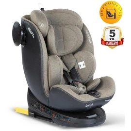 Kraft Lucca i-size 0-36 Kg 360 dönebilen Oto Koltuğu Haki