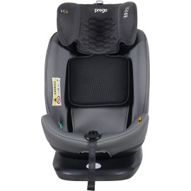 Prego Q9004 Tronfix i-Size 360 Dönebilir 0-36 Kg Oto Koltuğu Gri